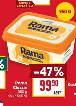Billa Rama Classic nabídka