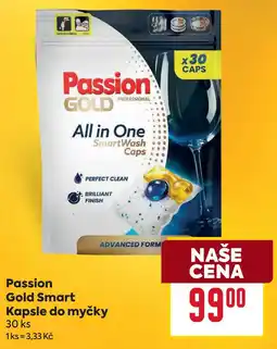 Billa Passion Gold Smart Kapsle do myčky 30 ks nabídka