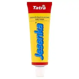 Tesco Tatra Jesenka zahuštená slazená smetana nabídka
