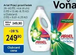 Tesco Ariel Prací prostředek, 26-40 PD, více druhů nabídka