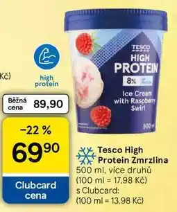 Tesco Tesco High Protein Zmrzlina nabídka