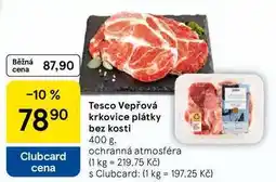 Tesco Tesco Vepřová krkovice plátky nabídka