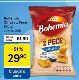 Tesco Bohemia Chipsy z Pece nabídka