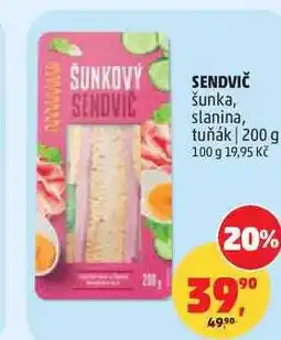 Penny Market SENDVIČ šunka, slanina, tuňák nabídka