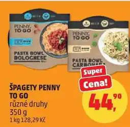 Penny Market ŠPAGETY PENNY TO GO různé druhy nabídka