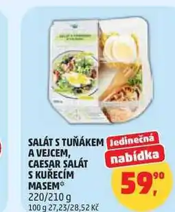 Penny Market SALÁT S TUŇÁKEM A VEJCEM, 220/210 g nabídka