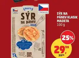 Penny Market SÝR NA PÁNEV KLASIK MADETA nabídka