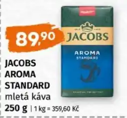 Terno Jacobs aroma standard nabídka