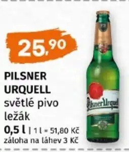 Terno Pilsner urquell světlé pivo ležák nabídka