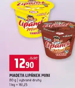 Terno Madeta lipánek mini nabídka