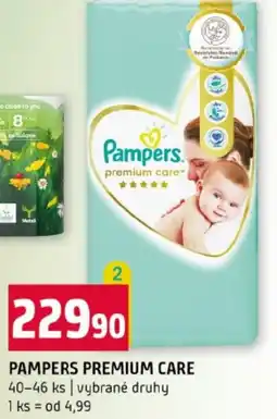 Terno Pampers premium care nabídka