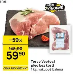 Tesco Tesco Vepřová plec bez kosti nabídka