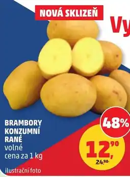 Penny Market Brambory konzumní rané volné nabídka