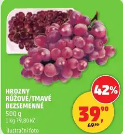 Penny Market Hrozny růžové/tmavé bezsemenné nabídka
