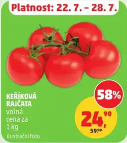 Penny Market Keříková rajčata nabídka