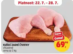 Penny Market Kuřecí zadní čtvrtky nabídka