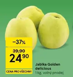 Tesco Jablka Golden Delicious nabídka