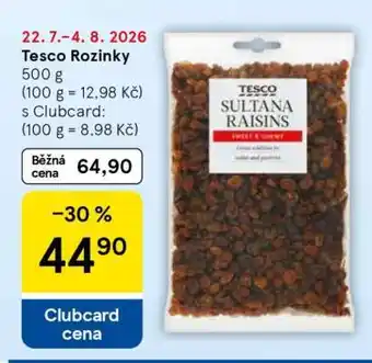 Tesco Tesco Rozinky nabídka