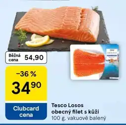 Tesco Tesco Losos obecný filet s kůží nabídka