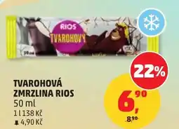 Penny Market Tvarohová zmrzlina rios nabídka
