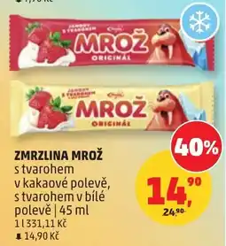 Penny Market Zmrzlina mrož nabídka