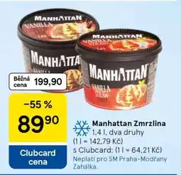 Tesco MANHATTAN Zmrzlina nabídka