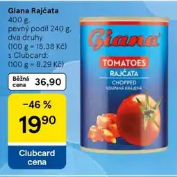 Tesco Giana rajčata nabídka