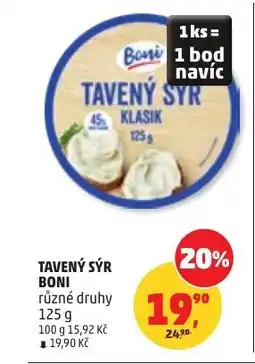 Penny Market Tavený sýr boni nabídka