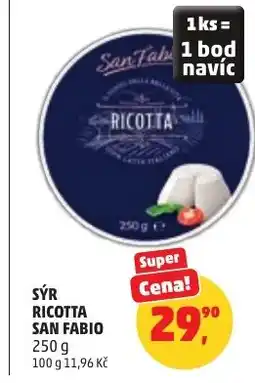Penny Market Sýr ricotta san fabio nabídka