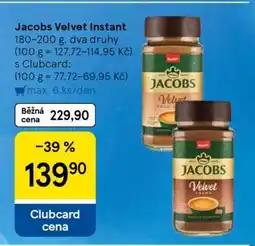 Tesco Jacobs Velvet Instant nabídka