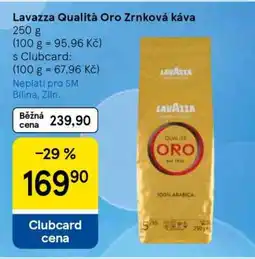 Tesco Lavazza Qualità Oro Zrnková káva nabídka