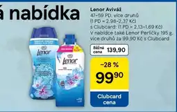Tesco Lenor aviváž nabídka