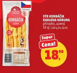 Penny Market Sýr korbáčik karlova koruna nabídka