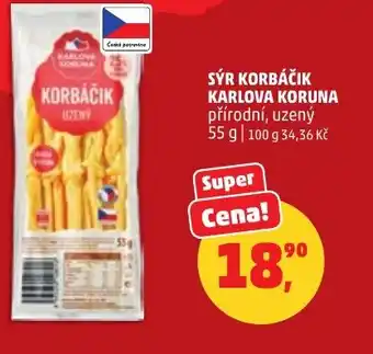 Penny Market Sýr korbáčik karlova koruna nabídka