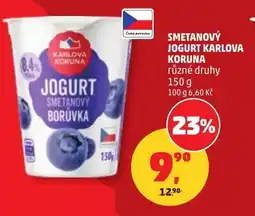 Penny Market Smetanový jogurt karlova koruna nabídka