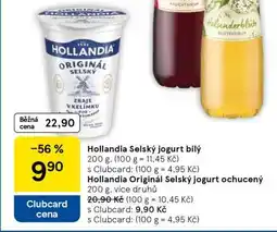Tesco Hollandia Selský jogurt bílý nabídka