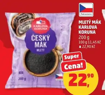 Penny Market Mletý mák karlova koruna nabídka