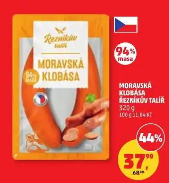 Penny Market Moravská klobása řezníkův talíř nabídka
