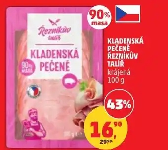 Penny Market Kladenská pečeně řezníkův talíř krájená nabídka