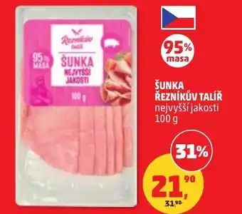 Penny Market Šunka řezníkův talíř nejvyšší jakosti nabídka