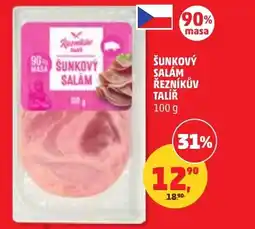 Penny Market Šunkový salám řezníkův talíř nabídka