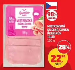 Penny Market Mistrovská dušená šunka řezníkův talíř nabídka