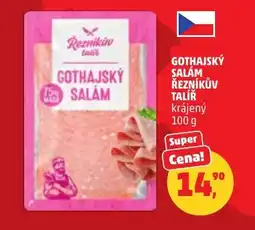 Penny Market Gothajský salám řezníkův talíř krájený nabídka