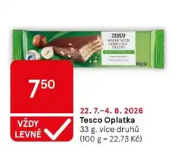 Tesco Tesco Oplatka nabídka