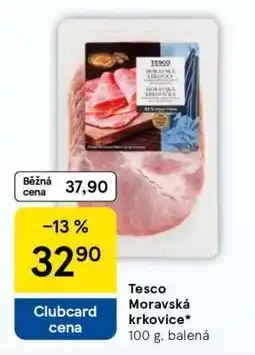Tesco Tesco Moravská krkovice nabídka