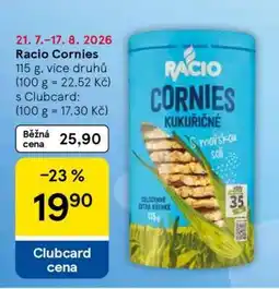 Tesco Racio Cornies nabídka