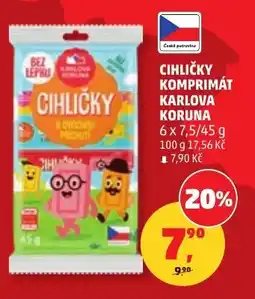 Penny Market Cihličky komprimát karlova koruna nabídka