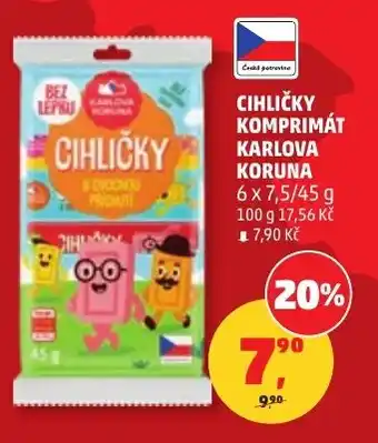 Penny Market Cihličky komprimát karlova koruna nabídka