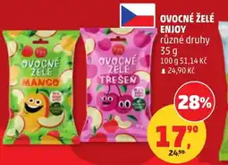 Penny Market Ovocné želé enjoy nabídka