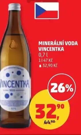 Penny Market Minerální voda vincentka nabídka